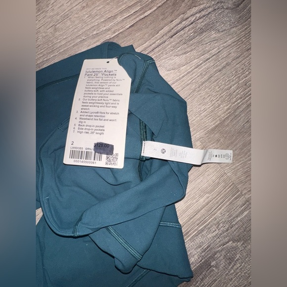 Lululemon HR align legging nwt size2 - Picture 3 of 4